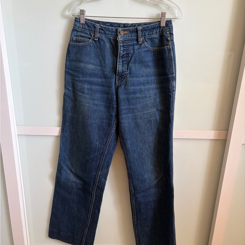 Calvin Klein Women’s Dark Blue Straight Jeans